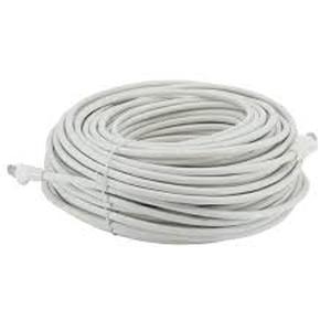 lot 40 image: Commercial Electric CE 150 ft. Cat 6A UTP Patch Cable White Customer Returns See Pictures