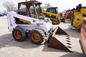 lot 6 image: 1996 Bobcat 763 Skid Loader Skid Steer