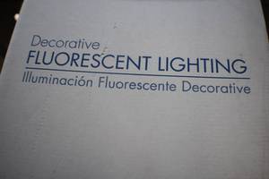 lot 14 image: Decorative Florecent Lighting
