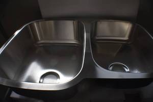 Double Basin Stainless Steel Sink