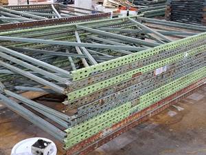 lot 540 image: Lot of (10) Pallet Racking Uprights - 5x119