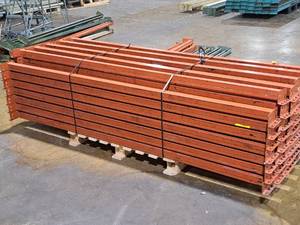 Lot of (54) 8' Pallet Racking Cross Beams