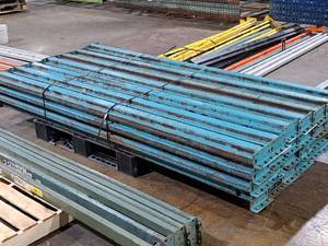 lot 551 image: Lot of (28) 8 Pallet Racking Cross Beams
