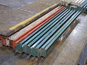 lot 575 image: Lot of (15) 8 Pallet Racking Cross Beams