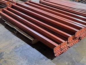 lot 588 image: Lot of (18) 8 Pallet Racking Cross Beams