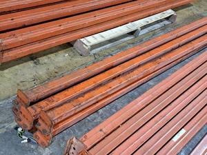lot 589 image: Lot of (6) 8 Pallet Racking Cross Beams