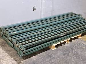 lot 595 image: Lot of (40) 8 Pallet Racking Cross Beams