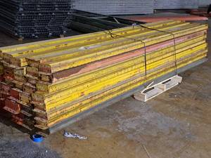 lot 596 image: Lot of (48) 12 Pallet Racking Cross Beams