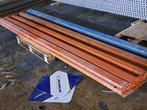 lot 1058 image: Lot of (5) 12 Pallet Racking Cross Beams