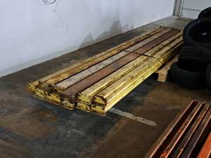 lot 1059 image: Lot of (11) 154 Pallet Racking Cross Beams