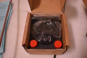 lot 11 image: WEN LA4444 4-Inch 4-Jaw Self-Centering Lathe Chuck Set with 1-Inch x 8TPI Thread