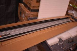 lot 36 image: WEN CT9110 110-Inch Track Saw Track Guide Rail and Adapters