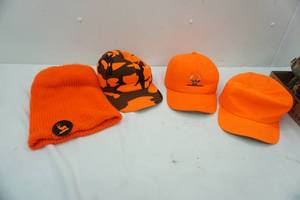 lot 31 image: Hunting orange hats