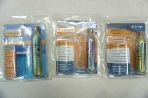 lot 101 image: Onyx 24g CO2 rearming kits (3ct)