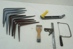 lot 103 image: brackets & hand tools