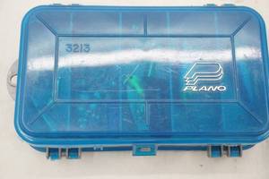 lot 151 image: Fishing Tackle & Plano box 6.25x3.5