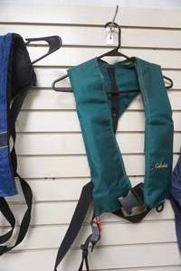 lot 159 image: Cabelas inflatable life preserver