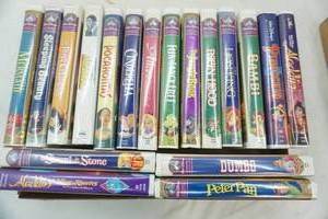 lot 169 image: Disney VHS Lot
