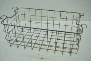 lot 182 image: vintage wire basket