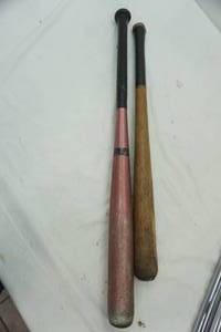 lot 187 image: 2 baseball bats