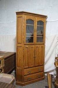 80" Tall Corner Hutch