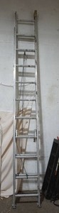 lot 217 image: Werner 20 aluminum ladder