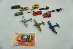 lot 233 image: toy cars , airplanes