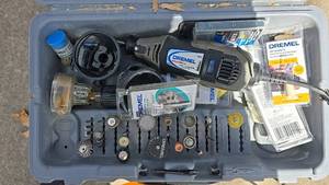 lot 17 image: Dremel MultiPro 395 Rotary Tool Kit, 5,000-35,000 RPM, Corded Electric