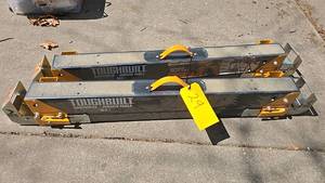 lot 29 image: (2) ToughBuilt C700 SawhorseJobsite Table, 2600 lbs Capacity, Steel Construction