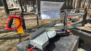 lot 47 image: Craftsman Precision Mitre Box and Saw, 14 Blade
