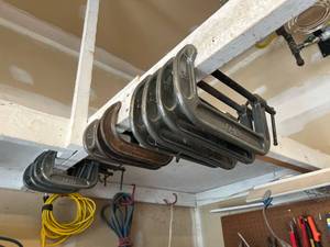 lot 76 image: (11) C-Clamp 1460-B, 59136,