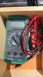 lot 84 image: Commercial Electric MAS830B Digital Multimeter, 600V, 10A, CAT II 600V