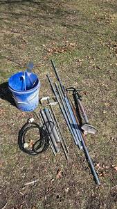 lot 170 image: Bike Pump, Paint Mixer & more