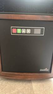 lot 188 image: Duraflame Digital 10Q071ARA Electric Space Heater, 1500W, Brown