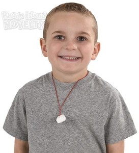 lot 72 image: 1 Case (30 Bags of 144 Necklaces each bag) Rhode Island Novelty SL-NECTO 0.75 Tooth Saver Necklaces  Size Large  Durable & Fun Keepsake  Perfect for Kids & Events  Easy to Wear, Unique Design  Great for Gifts or Special Occasions