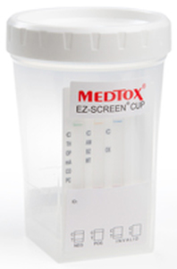 lot 95 image: MSRP $700  2 Cases NEW Medtox EZ-SCREEN 11-Panel Drugs Of Abuse Drug Urine Specimen Test Cups&nbspFast, Accurate Results in Minutes  Built-In Adulteration Strip  510(k) Cleared  Screens for 11 Common Drugs  Trusted for Workplace Testing