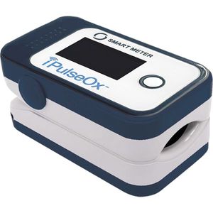 lot 2 image: MSRP $120  New Open Box Smart Meter SMPO1000-US iPulseOx Pulse Oximeter Accurate & Compact  Fast, Reliable Oxygen Saturation & Pulse Rate Readings Bright Easy-To-Read Display  Great For Home Or Clinical Use