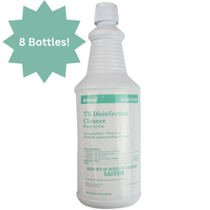 lot 46 image: MSRP $100   Lot of 8 Ecolab Ready-To-Use Tuberculocidal TB Disinfectant Cleaners  EPA Registered for Effective Germ & TB Control  Perfect for Hospitals, Clinics & Commercial Use Concentrated Formula for Reliable Disinfection  Bulk Lot
