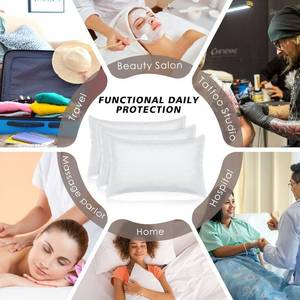 lot 15 image: NEW 1 Case (100 Each) Tidi 919363 21 x 30 TissuePoly Pillow Cases  Blue  Disposable Medical Pillow Cases  Soft, Lightweight, and Hygienic  Perfect For Salon, Travel, Medical, Or Home Use