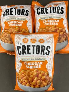 TN 1 - Lot of 3 G.H. Cretors Cheddar Cheese Popcorn Bags
