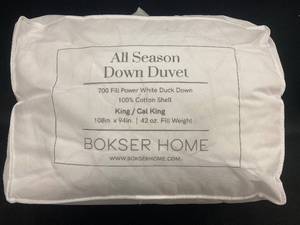 lot 11 image: All Season Down Duvet - KingCal King Size