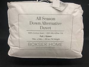 Bokser Home Full/Queen All Season Down Alternative Duvet