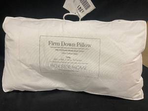 lot 46 image: Firm Down King Pillow with 100% Cotton Shell