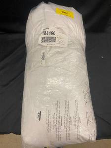 lot 48 image: 2 Pack King Size Firm White Duck Feather & Down Pillows