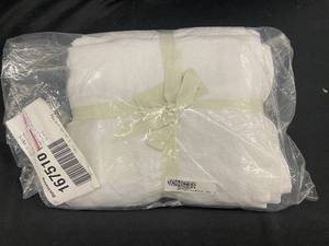 King Size 100% French Linen Sheet Set - See Details