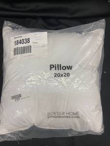 lot 96 image: 20 x 20 Square Down Alternative Throw Pillow Insert