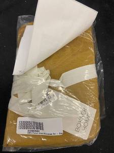 lot 149 image: French Linen Pillowcase Set - Mustard Yellow