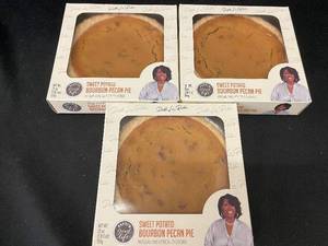 Pack of 3 Patti LaBelle Sweet Potato Bourbon Pecan Pies