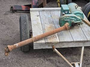 lot 37 image: Dayton PTO Driven Generator on Wheeled Cart