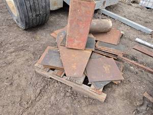 lot 122 image: 9 12 x 12 Sheet Metal Pieces and Other Drops
